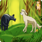 Der Hund und der Wolf (Moka) Zeichen