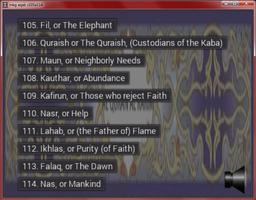 The Holy Quran, s 105 to 114. screenshot 2