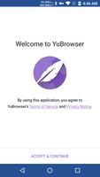 YuBrowser - Fast, Filters Ads पोस्टर