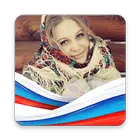 Фильтр Флаг Россия на аватар (портрет) icono