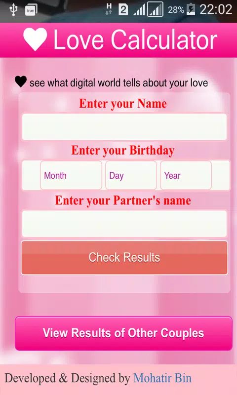 Love Calculator for WhatsApp APK for Android Download
