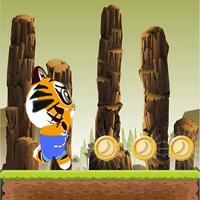 Jungle Tiger Run plakat