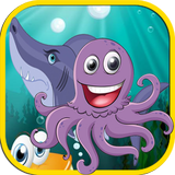 Octopus Bob & Fishing Patrick icône