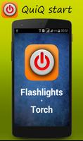 Flashlights Super Led Lampe-poster