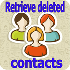 Retrieve deleted contacts biểu tượng