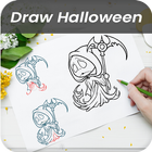 learn to draw Halloween character-icoon