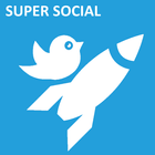Super Social for Twitter icône