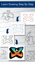 برنامه‌نما How to Draw Graffiti Letters عکس از صفحه
