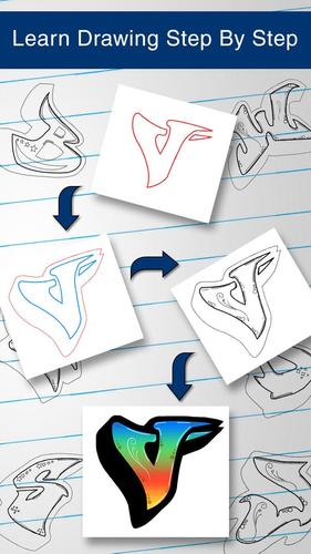 How To Draw Graffiti Letters Apk 3 1 2 Download For Android Download How To Draw Graffiti Letters Apk Latest Version Apkfab Com