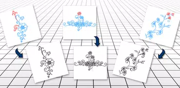 How to Draw Mehndi Designs