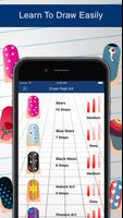 How to Draw Nail Art Poster