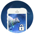 Awesome Wolf Screen Lock icono