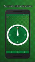 Accurate Qibla Direction: Green Edition plakat