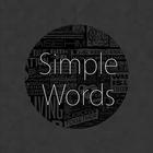 Simple Words: Quotes icon