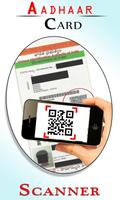 QR code Adhar card Scanner-poster