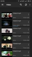 Hdr video player الملصق