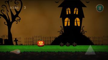 Angry Halloween Adventure -  " Jump & Shooter" स्क्रीनशॉट 3