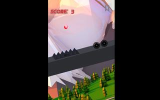 Hop Up Rush - Jump Ball - Crystal Red Ball screenshot 2