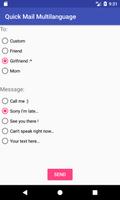 Quick Mail Multilanguage ảnh chụp màn hình 1