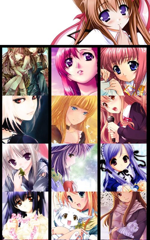 Cute Girl Anime Wallpaper Apk Screenshot Cute Girl Anime Wallpaper Apk Screenshot