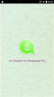 Mr Cleaner for Whatsapp Pro poster