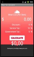 Poster Meal Calculator - FREE