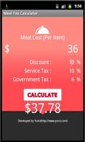 Meal Calculator - FREE screenshot 2