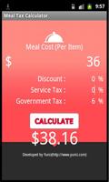 Meal Calculator - FREE capture d'écran 3