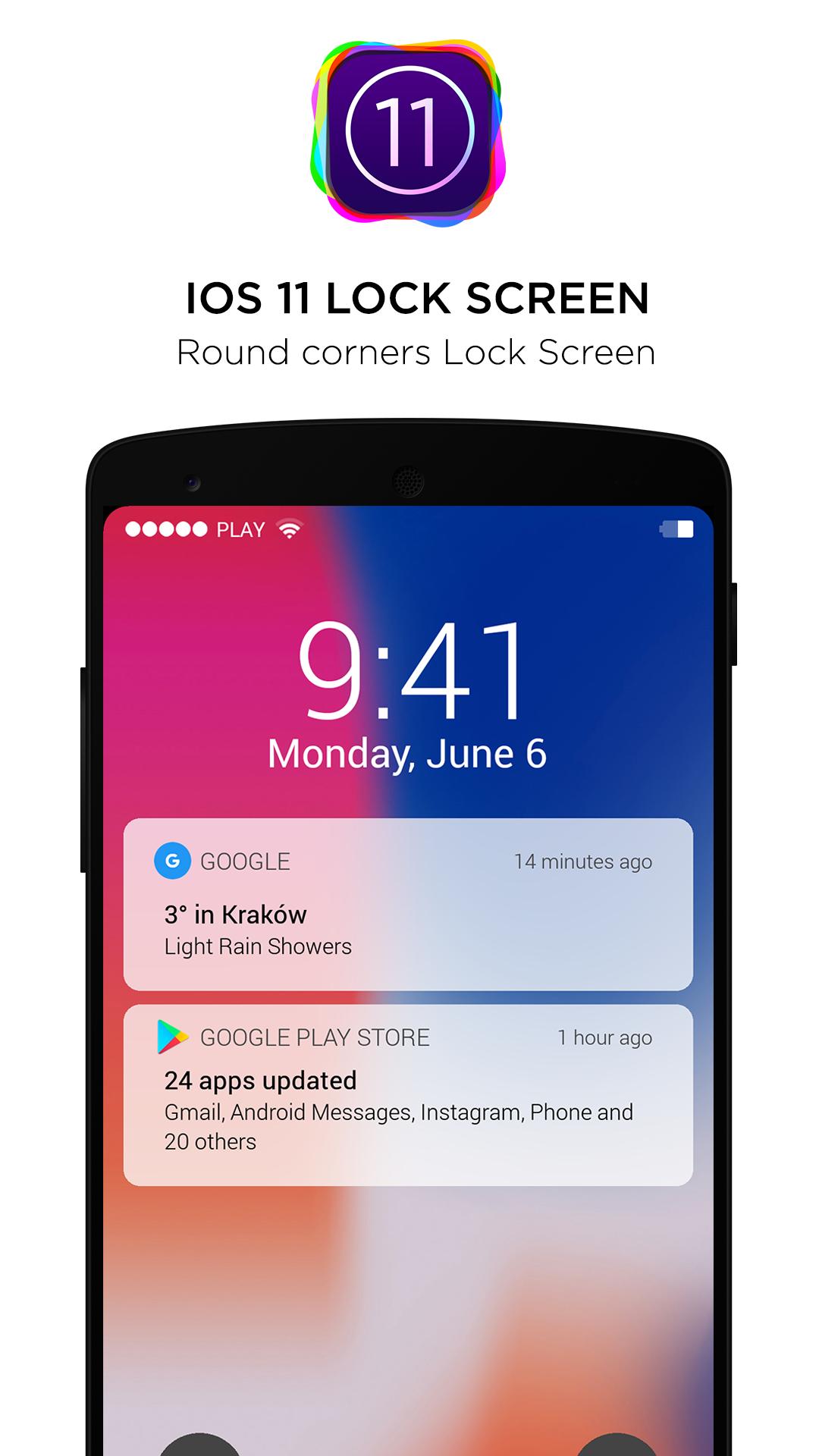 Phone X Lock Screen - IOS11 Locker style APK for Android Download