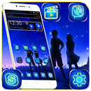 Galaxy Moon Night Theme APK