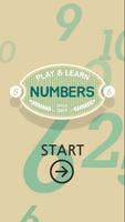 Play & Learn Number Affiche