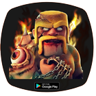 Cartes du clash of clans icône