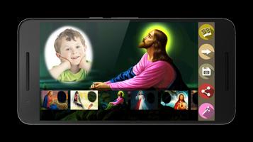 برنامه‌نما God Jesus Photo Frames عکس از صفحه