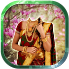 Indian Saree Photo Suits-icoon