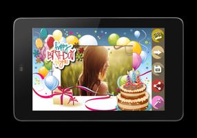 Birthday Photo Frames โปสเตอร์