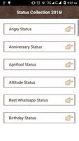 10000+ Status Collection 2016! اسکرین شاٹ 2