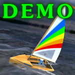 Sailing simulation ANIMATION icon