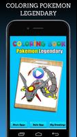 Pokemon Coloring Book Legendary پوسٹر