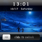 Slide To Unlock - Moon Locker icône