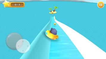 South Surfers 3D : Water Slide Affiche