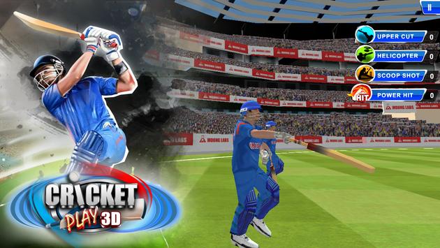 android icin kriket oyna 3d game canli