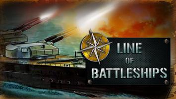 پوستر Line Of Battleships: Naval War