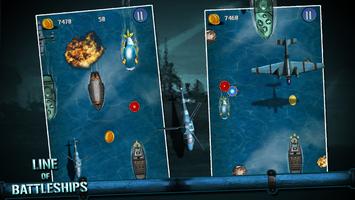 برنامه‌نما Line Of Battleships: Naval War عکس از صفحه