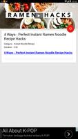 Instant Noodle Recipe captura de pantalla 1