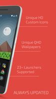 Moonrise Icon Pack Pro تصوير الشاشة 1