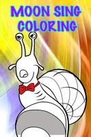 پوستر Buster sing coloring book