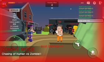 Pixel Zombie Gun 3D plakat