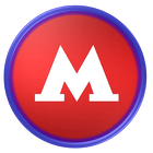 Moscow metro map 2018 icon
