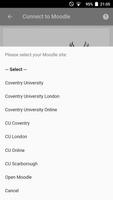 Coventry University Moodle imagem de tela 1