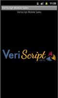 VeriScript Mobile Sales captura de pantalla 1